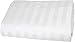 American Pillowcase 100% Long Staple Cotton Luxury Striped 540 Thread Count Flat Sheet - Twin XL, White
