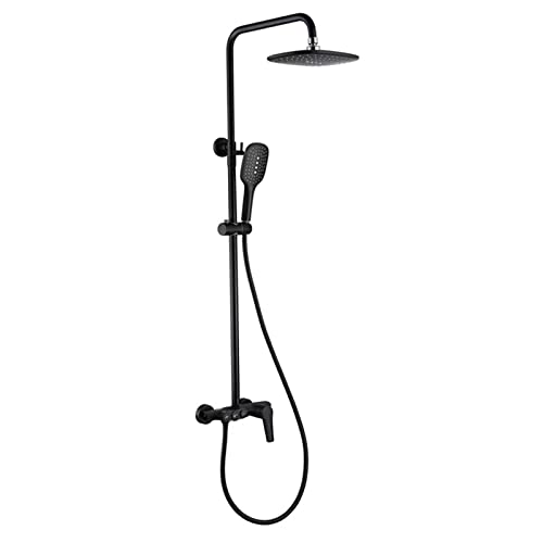 Ensemble de robinet de douche mitigeur au design épuré - 2