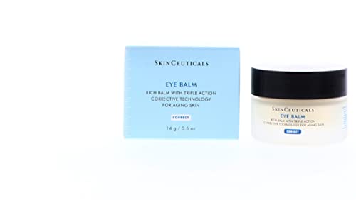 SKINCEUTICALS Eye Balm Rehabilitative Emollient For Aging Skin, Jar, 0.5 Oz