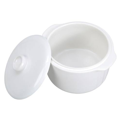 GMBYLBY Cuiseur Électrique De Soupe Bouillie Marmites Ragoût en Céramique 1L avec Le Contrôle Petit Lent Approprié À La Cuisson Saine Électrique