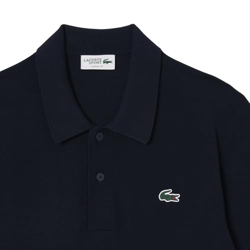Lacoste Men's Sport Polo Collar Stretch Golf Sweater3