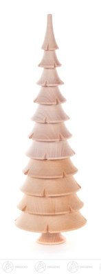 Sapin en bois massif Rudolphs Schatzkiste 21 cm à offrir ou à décorer