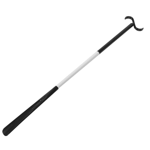 PAMINGONO Detachable Dressing Stick with Shoehorn One Shoe Lifter for Disabled Elderly and Pregnant Women Portable Abs Material Dressing Aid for Putting Shoes Socks and Clothing