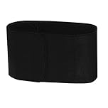 Faja Lumbar para Hombre o Mujer Ajustable | Ideal para el Trabajo, Levantar Peso, Gimnasio, Dolor de Espalda, Deporte, Costalero, Crossfit | Cinturón para Lumbares Talla Única y Unisex (NEGRO)