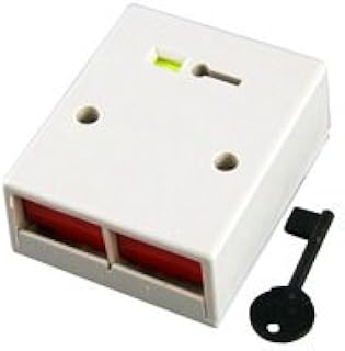 CQR Dual Push Panic Button White