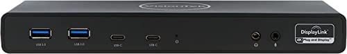 Station d'accueil VT4510 VisionTek double écran 4K USB-C 100W