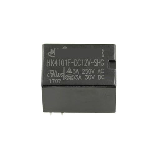 Relé electromecánico HK4101F mini interruptor de 5 pines 12V para proyectos PCB 4