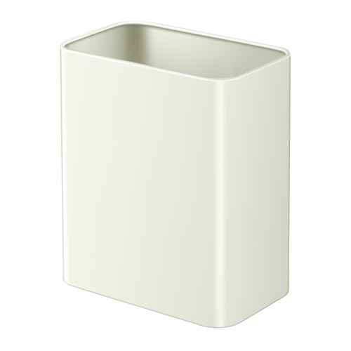 Top 10 Picks for the Best Trash Can for Bathroom Use 4 TIPGO Small Metal Trash Can, 2.1 Gallon Slim Trash Can for Bathroom, Wastebasket Garbage Bin for Bedroom, Office, Kitchen, Under Sink (Cream)
