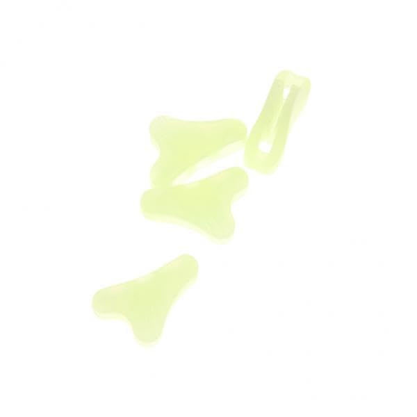 MERISHOPP 3x4 Pcs Triangle Noctilucent Camping Tent Lock Cord Rope Fastener Tightener S| Tent Accessories Kit | Camping Canopy Parts-image-40