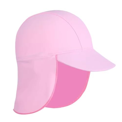 Acqua di Mare Chapéu Bebê Proteção UV 50+, Boné bebê várias estampas (Rosa Liso)