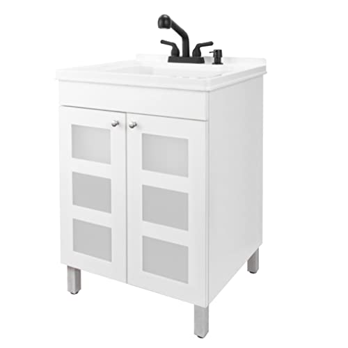 JS Jackson Supplies Utility Sink and Vanity Cabinet #TOP27
