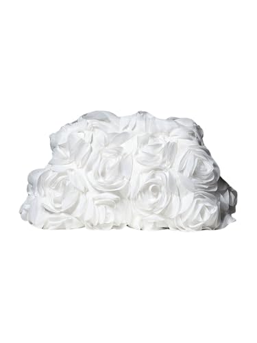 Image of Verdusa Women's 3D Flower Clutch Evening Bag Floral Purses Party Prom Handbags