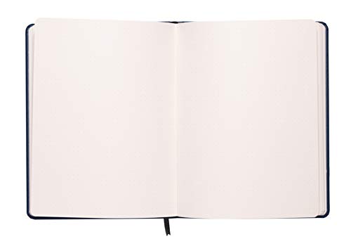 Grupo Erik Real Madrid Premium A5 Notebook | PU Bullet Journal | Notebooks A5 | Notepads A5 | A5 Notepad | Dotted Notebook A5 | Dotted Bullet Journal | Sketchbook A5