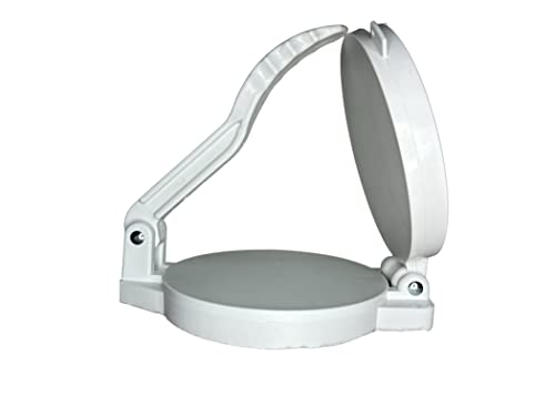 Plastic Tortilla Press 8 inches, Premium Plastic, authentic tortilla maker, corn tortilla machine, Prensa de plastico para tortillas