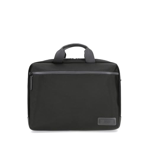 Sac Jost Tallinn noir, sacoche bandoulière adulte unisexe, besace moderne taille unique