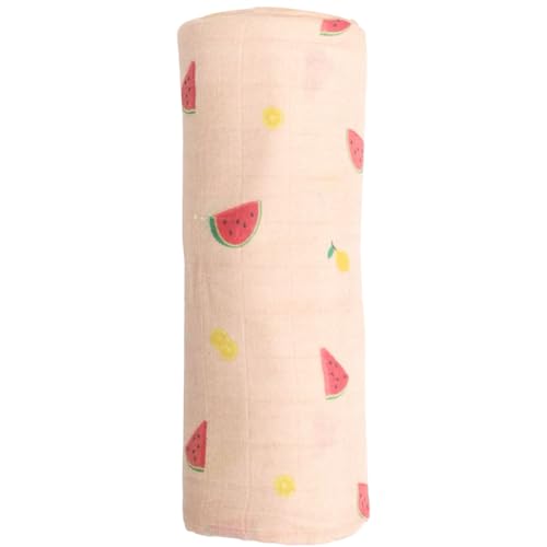 Image of Muslin Baby Swaddle - Breathable Receiving Blankets for Newborn Baby, 70% Viscose derived from Bamboo, 30% Spandex, Imported