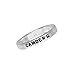 Suxerlry 925 Sterling Silver Personalized Paw Print Ring Customized Pet/Dog/Cat Names (Silver)