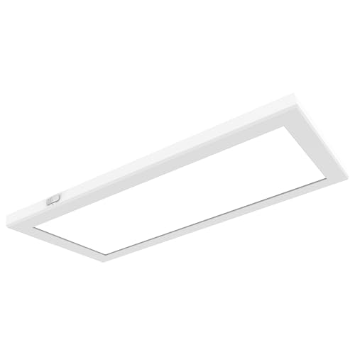 Nuvo 62/1773 Blink Pro Plus Surface Mounted LED Linear Downlight, 12" x 24", White