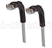 L-COM TRD815RA3GRY-2 PATCH CORD, CAT 5E, 2 x RT ANGLE RJ45, 2FT, GRY (1 piece)
