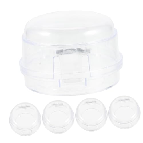 SHOWERORO ガススイッチ保護カバー 子供用 コンロノブカバー ストーブガード プラスチック製 キッチン用 子供の対策 5個入り