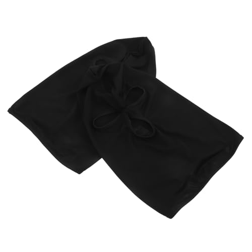 ifundom 2pcs Summer Cooling Balaclava Mask for Men and Women Breathable UV Protection Face Cover for Motorcycle Riding Cycling and Outdoor Activities Black