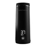 Baby Brezza Superfast Portable Warmer - Scaldabiberon Portatile, Nero | Ricaricabile da Viaggio, Clinicamente Testato, scalda 3 volte più Veloce, per Latte Materno e Formula, 8 biberon, Sicuro