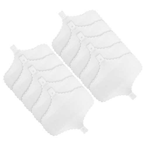 DINHEAROM 10個 防水ライナー付き洗える月経用綿パッド 薄型軽量で座る 走る 泳ぐ 寝る時に サニタリーナプキン代替 ウィング付きパンティライ