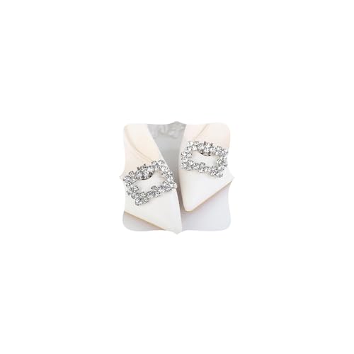 Décoration de chaussures de mariée JWICOS avec boucles en strass