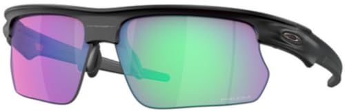 Oakley OO9400 Sunglasses Bundle: OO 9400 BISPHAERA 940006 Matte Black/Prizm Golf Policarbonate Standard and Eyewear Cleaning Kit