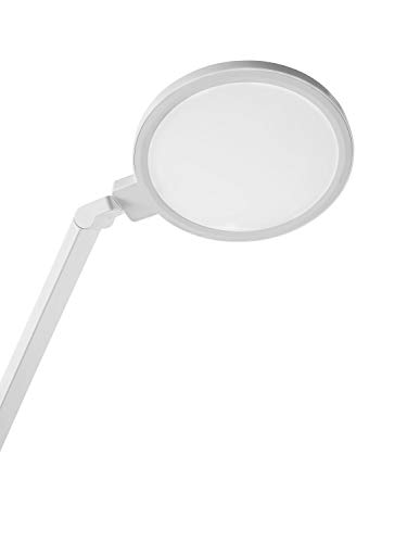 Lampe LED de bureau Alco Albert 961-10 blanche plastique 15W variable
