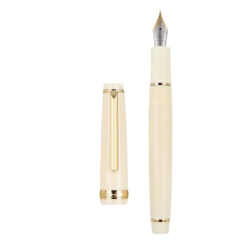 Stylo-plume métallique rotatif Gold Clip pointe F en résine de haute qualité