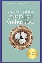 Introduction to Audible Title Crossword Puzzles for bird enthusiasts 50 + puzzles: crossword puzzles with easy-to-read print about birds, bird watching, nature | 6x9 inches 120 ... for vacations, holidays, hospital 2026 Edition High Quality Editor's Choice