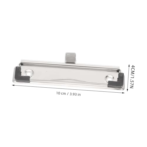 Clips pour tableau de planification en métal argenté solide lot de 5 - 2