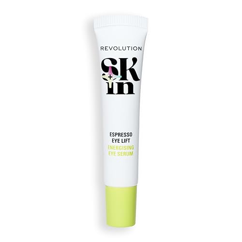 Revolution SKin, Espresso Eye Lift Eye Serum, Infused With Hyaluronic Acid & Caffine, Brightens Under-Eyes, Vegan & Cruelty-Free, 15ml