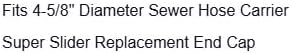 Replacement for RV End Cap for 4-5/8" Sewer Hose Storage Slider OEM