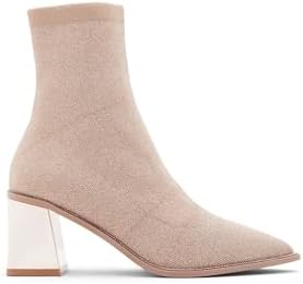 ALDO Women's Galalith Ankle Boot, Bone, 7 | Image 3