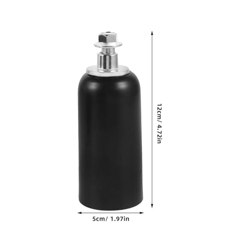 4 Embouts de Guidon pour Moto IMIKEYA Noirs au Design Élégant