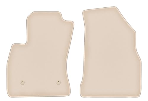 Tapis de sol RAM ProMaster Kombivan dès 2013 Fortuna en velours et caoutchouc beige