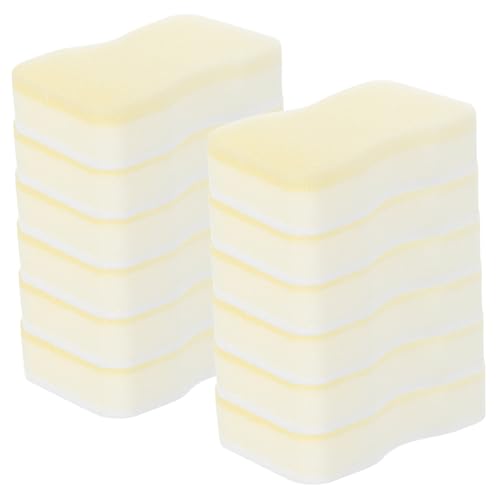 Healvian 15 Piezas Esponjas para Pantallas de Lámpara Limpiador Seco Reutilizable Esponjas Suaves para Eliminar Polvo y Hollín Tulipas y Lámparas Uso para Arte y Muebles