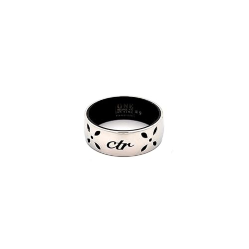 One Moment In Time J189 Size 5-9 Sparks Stainless Steel Ring Mormon LDS CTR