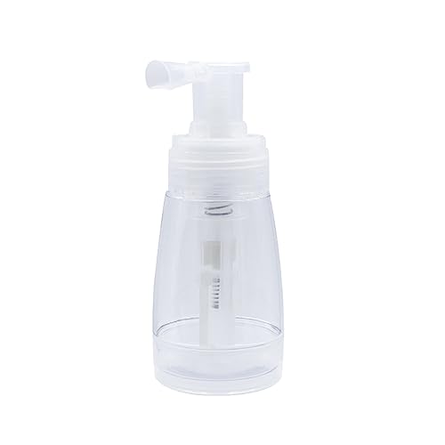 UUYYEO 180ml Plastic Empty Powder Spray Bottle Detachable Dry Comestics Bottle Travel Powder Blower Refillable Barber Bottle for Home Beauty
