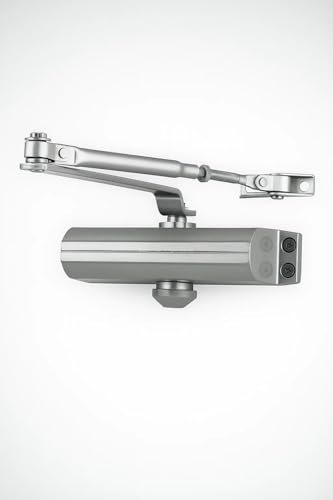Kapı Hidroliği, İki Kademeli Hız Ayarı, Tersine Çevrilebilir, Sol ve Sağ Kullanım, Ayarlanabilir Kollar, Ahşap ve Metal Kapılar, 180° Açılabilir, 60-80 Kg Kapasite, 1100x2100 mm Uyumlu (No:4)