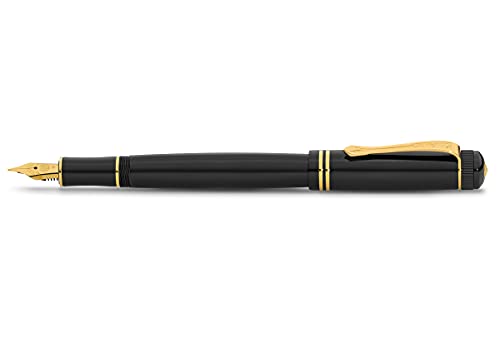 Stylo-plume Kaweco DIA2 doré EF : finissez-en avec les ratures grâce à l'acrylique de luxe