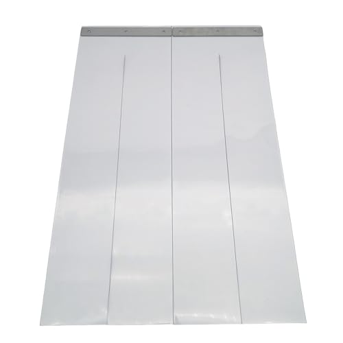 Zettl Gmbh Cortina De Lamas Para Animales PequeñOs, A X A 40 X 60 Cm. Cortina De Lamas De Pvc Para Perreras, Gateras, Establos, Aberturas En El Cobertizo Del JardíN, En El Taller-image