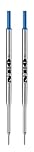 NEO+ Set of 2 Ballpoint Pen Refills Compatible with PaperMate (Blue Ink)