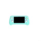 Hosrivae 10,9 cm RGB-Handheld-Spielkonsole, Open-Source-Retro-Gerät, tragbarer 3D-Gaming-Player mit ABS-Reise, schwarz (grün)