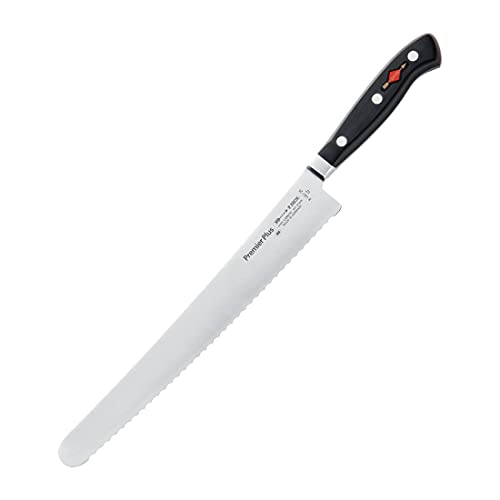 Dick Knives DL328 Premier Plus Serrated Utility Knife, Black