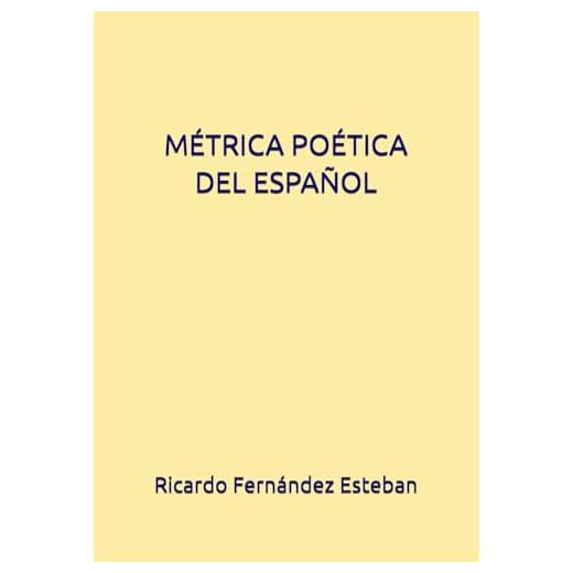 MÉTRICA POÉTICA DEL ESPAÑOL