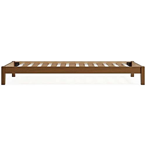 Signature Design By Ashley Tannally Modern Wood Youth Platform Bed Frame, Twin, Light Brown #TOP6