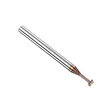 HARFINGTON T Slot End Mill Milling Cutter 4mm Cutting 1mm Depth 4mm Shank Solid Carbide Titanium Coated...